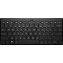 Клавиатура HP 350 Compact Multi-Device Bluetooth UA Black (692S8AA): Подключение беспроводное