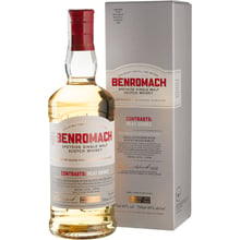 Віскі Benromach Peat Smoke, 0.7л 46%, у подарунковій упаковці (BWT1864): Об'єм, л 0.7