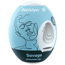 Самозмащувальний мастурбатор-яйце Satisfyer Egg Savage (одноразовий, не вимагає мастила): Для кого Для мужчин