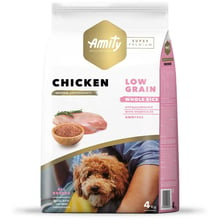 Сухий корм Amity Super Premium Chicken із куркою 4 кг (535 CHICK 4 KG): Тип Сухий корм