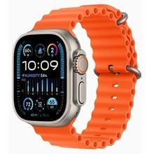 Apple Watch Ultra 2 GPS + Cellular 49mm Titanium Case with Orange Ocean Band (MREH3) UA: Размер 49mm