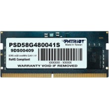 PATRIOT 8 GB SO-DIMM DDR5 4800 MHz (PSD58G480041S): Тип DDR5