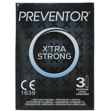 Презервативи Preventor X'tra Strong, 3 шт.: Тип Без латекса