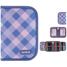 Пенал Kite 622H Purple Chequer с наполнением (K24-622H-3): Год выпуска коллекции 2024