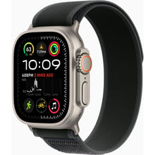 Apple Watch Ultra 2 GPS + Cellular 49mm Natural Titanium Case with Black Trail Loop - S/M: Розмір 49mm