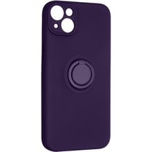 Аксесуар для iPhone ArmorStandart Icon Ring Dark Purple для iPhone 14 Plus (ARM68701): Колір фиолетовый