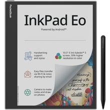 Электронная книга PocketBook 1042 InkPad Eo Mist Grey (PB1042-M-CIS): Экран 10.3" E-ink (1860 x 2480)