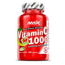 Amix Nutrition Vitamin C 1000 mg Вітамін C 100 капсул: Тип Витамин C