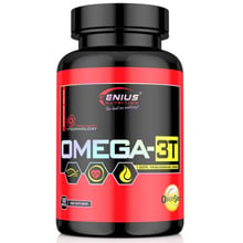 Genius Nutrition Omega-3T Омега 3Т 100 м'яких капсул: Тип Омега 3