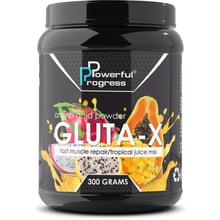 Амінокислота для спорту Powerful Progress Gluta Х 300 g / 30 servings / Tropical mix: Тип глютамин