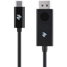 Кабель і перехідник 2E Displayport - USB Type-C (M/M), 1 м, Black (2E-W1402): Тип кабель