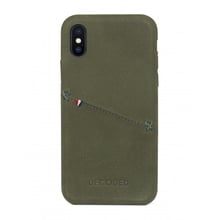 Чохол для iPhone Decoded Leather Green (D7IPOXBC3ON) for iPhone X/iPhone Xs: Колір зелений