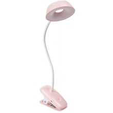 Лампа настільна Philips LED Reading Desk lamp Donutclip 3W, 4000K, 1200mAh (Lithium battery), рожевий: Тип Настільні лампи