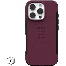 Чехол для iPhone Urban Armor Gear UAG Civilian Magsafe Bordeaux (114444119049) for iPhone 16 Pro