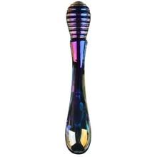 Фалоімітатор LoveToy Twilight Gleam Glass Dildo Twin Pleasures: Призначення Вагинальные