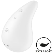 Кліторальний вібратор Satisfyer Dew Drop White: Для кого Для женщин