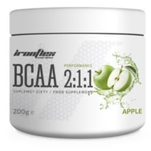 Амінокислота для спорту IronFlex Nutrition BCAA Performance 2-1-1 200 g / 40 servings / Apple: Тип BCAA