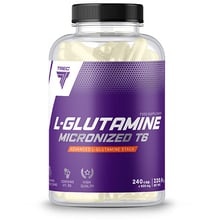 Амінокислота для спорту Trec L-Glutamine Micronized T6 240 capsules/60 servings/Unflavored: Тип Глютамины