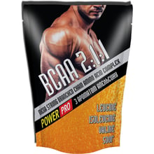 Амінокислота для спорту Power Pro BCAA 2: 1: 1 500 g / 100 servings / Апельсин: Тип BCAA