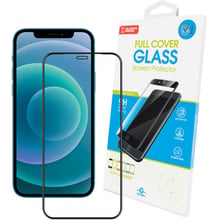 Аксесуар для iPhone Global Tempered Glass Full Glue Black for iPhone 12 / iPhone 12 Pro: Колір чорний