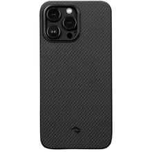 Аксесуар для iPhone Pitaka MagEZ Case 3 Twill 600D Black/Grey (KI1401PMA) для iPhone 14 Pro Max: Колір черный