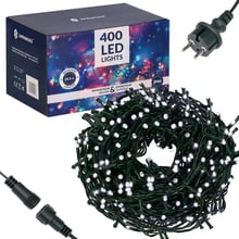 Гірлянда вулична (зовнішня) Springos 24 м 400 LED CL0401 Cold White: Тип Линейная