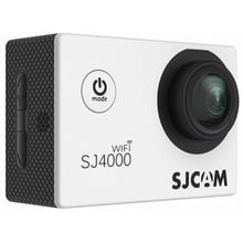 Екшн камера SJCAM SJ4000 Wi-Fi White: Тип cпортивный видеорегистратор