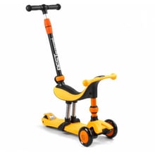 Самокат-беговел Best Scooter 3 в 1 темно-желтый (BS-50584): Количество колес 3