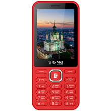 Мобильный телефон Sigma mobile X-Style 31 Power Type-C Red (UA UCRF): Дисплей 2.8" TFT (240x320)