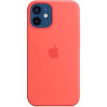 Аксесуар для iPhone Apple Silicone Case with MagSafe Pink Citrus (MHKP3) for iPhone 12 mini: Колір рожевий