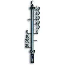 Термометр вуличний TFA метал чорний 65x18x275 мм