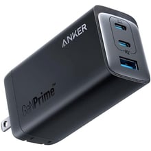 Зарядное устройство ANKER Wall Charger 2xUSB-C+USB  PowerPort 737 GaNPrime 120W Black (A2148311): Особенности Быстрая зарядка, USB-C, Power Delivery (PD)