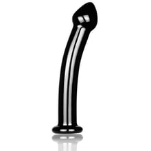 Фаллоимитатор LoveToy Glass Romance 7.5" Black: Назначение Вагинальные