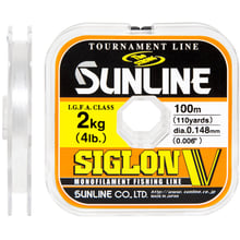 Лісочка Sunline Siglon V 100m #0.4/0.104mm 1.0kg: Тип Леска