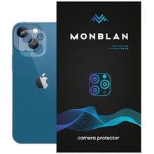 Аксесуар для iPhone Monblan Tempered Glass for Camera iPhone 13 / 13 Mini: Колір прозорий