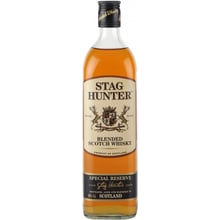 Виски Stag Hunter Special Reserve выдержка 4 года 40% 1 л (YL5021692450473): Объем, л 1