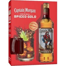 Ром Captain Morgan «Spiced Gold» 0.7 л + гуртка: Об'єм, л 0.7