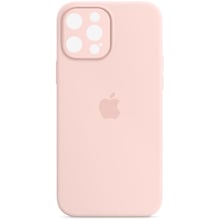 Аксесуар для iPhone Mobile Case Silicone Case Full Camera Protective Chalk Pink для iPhone 14 Pro: Колір розовый