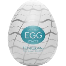 Мастурбатор-яйце Tenga Egg Wavy II з подвійним хвилястим рельєфом: Для кого Для мужчин