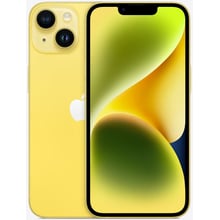 Apple iPhone 14 128GB Yellow (MR3F3) Dual SIM: Встроенная память 128 ГБ