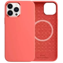 Чехол для iPhone WIWU Silicone Magnetic Case Pink Pomelo for iPhone 13 Pro Max: Цвет розовый