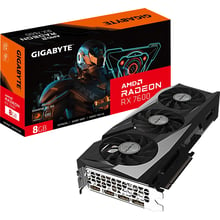 Відеокарта GIGABYTE Radeon RX 7600 GAMING OC 8G (GV-R76GAMING OC-8GD): Обсяг пам'яті, Гб 8