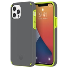 Аксесуар для iPhone Incipio Duo Case Gray / Volt Green (IPH-1896-VOLT) for iPhone 12 Pro Max: Колір сірий