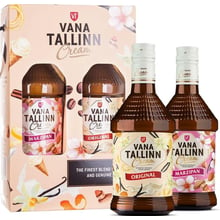 Набор ликеров Liviko Vana Tallinn Original 0.5 л 16% + Vana Tallinn Marzipan 0.5 л 16% (WNF4740054001054): Объем, л 0.5