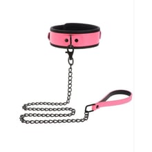 Нашийник з повідцем Taboom Collar and Chain Leash (рожевий): Виробник Taboom