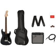 Гітарний набір SQUIER by FENDER AFFINITY SERIES STRAT PACK HSS CHARCOAL FROST METALLIC: Тип Электрогитара