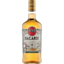 Ром Bacardi Anejo Cuatro 4 Years Old 0.7л 40% (PLK7610113001417): Об'єм, л 0.7