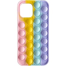 Аксесуар для iPhone Mobile Case Pop-It Antistress Rainbow for iPhone 12 / iPhone 12 Pro: Колір різнокольоровий