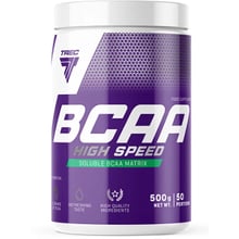 Амінокислота для спорту Trec Nutrition BCAA High Speed 500 g/50 servings/lemon: Тип BCAA