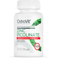 OstroVit Zinc Picolinate Цинк пиколинат 200 таблеток